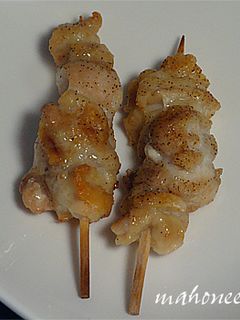 残った鶏皮で~プチ焼き鳥~ღお弁当にღ-レシピのメイン写真