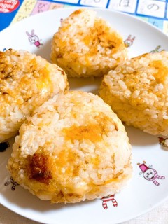 朝の定番おかちー焼きおにぎり-レシピのメイン写真