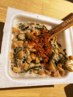 めかぶ、七味、わさび、醤油-レシピのメイン写真