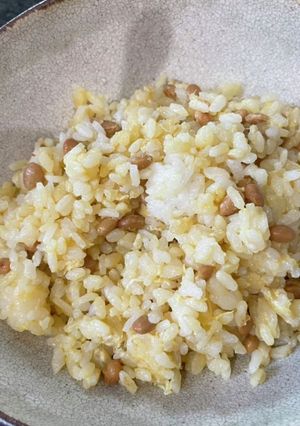 [基本]納豆チャーハン-レシピのメイン写真