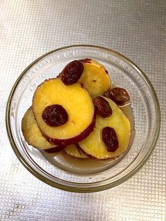 ジュースで簡単♡さつまいもとりんご煮♡-レシピのメイン写真