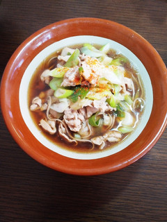 簡単☆肉ネギ蕎麦-レシピのメイン写真