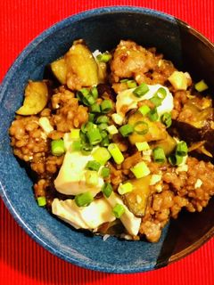 カレー麻婆丼-レシピのメイン写真