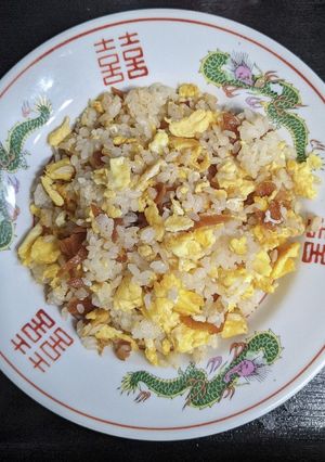 ポークジャーキー炒飯-レシピのメイン写真