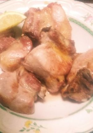 シンプルに！豚肉のスペアリブのグリル焼き-レシピのメイン写真