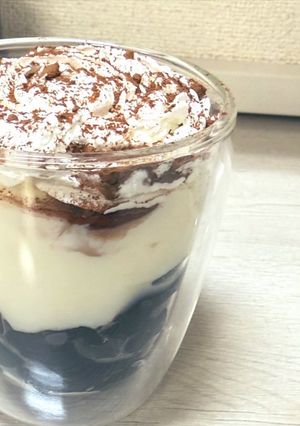 コーヒー牛乳ゼリーの簡単デザート-レシピのメイン写真