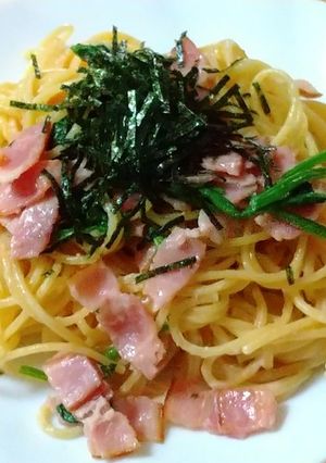 市販ソースで作るたらこクリームパスタ-レシピのメイン写真