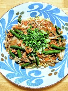 作り置き鮭そぼろであんかけ焼きそば-レシピのメイン写真