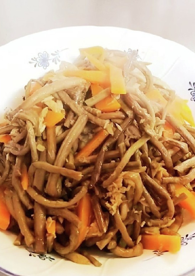 水煮ゼンマイの簡単煮-レシピのメイン写真