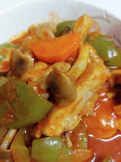 チキンと野菜のトマトソース煮-レシピのメイン写真