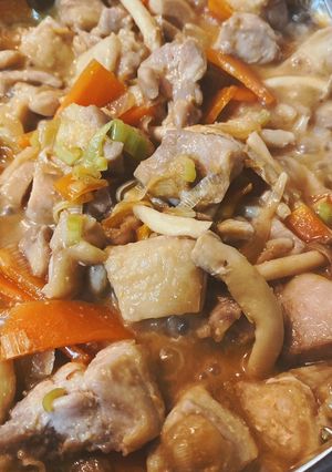 鳥もも肉のネギ味噌バターホイル焼き-レシピのメイン写真