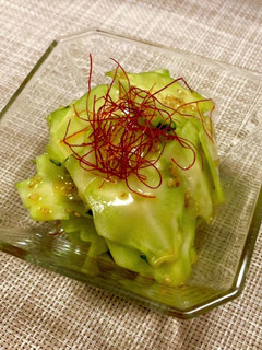 【簡単】ブロッコリーの芯でザーサイ-レシピのメイン写真