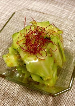 【簡単】ブロッコリーの芯でザーサイ-レシピのメイン写真