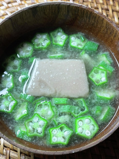 胡麻豆腐の味噌汁-レシピのメイン写真