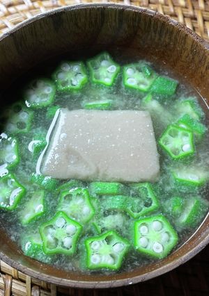 胡麻豆腐の味噌汁-レシピのメイン写真