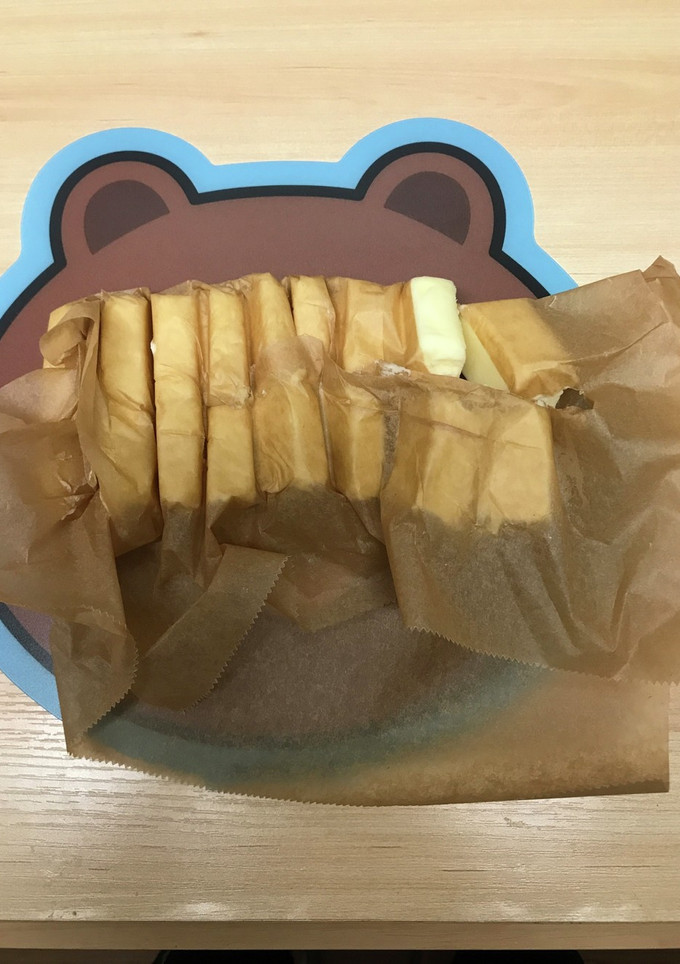 バターを切る-レシピのメイン写真