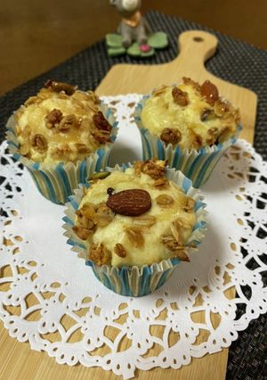 ふわふわ♡生クリームマフィン-レシピのメイン写真
