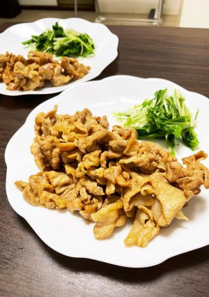 めっさ簡単！豚こまぎれ肉のマヨソテー-レシピのメイン写真