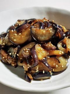 なすの甘辛炒め☆ごま油の風味で炒めるだけ-レシピのメイン写真