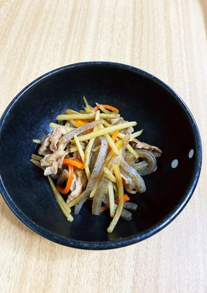 きんぴらごぼう-レシピのメイン写真