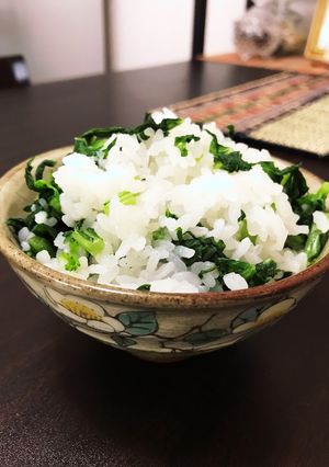 菜飯☆大根の間引き菜ver.-レシピのメイン写真