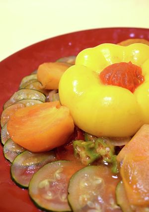 柿と味噌汁のラタトゥイユ-レシピのメイン写真