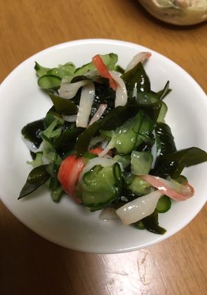 あと一品！カニカマで☆きゅうりの酢の物-レシピのメイン写真