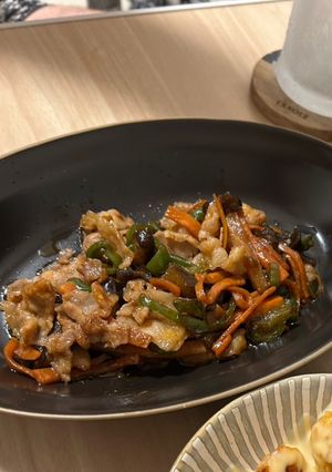余った野菜と豚肉の炒め物-レシピのメイン写真