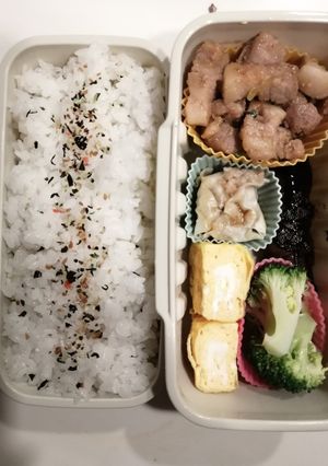 ★2021年12月★中1お弁当-レシピのメイン写真