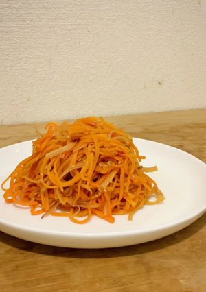 いかとにんじんのきんぴら-レシピのメイン写真