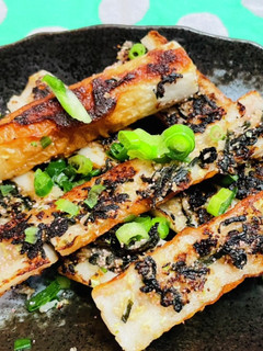 明太キャベツのちくわ焼き-レシピのメイン写真