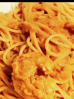 エビのトマトクリームパスタ-レシピのメイン写真