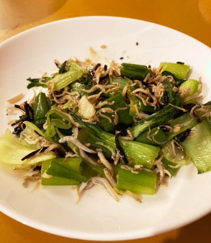 チンゲン菜としらすの塩昆布炒め-レシピのメイン写真