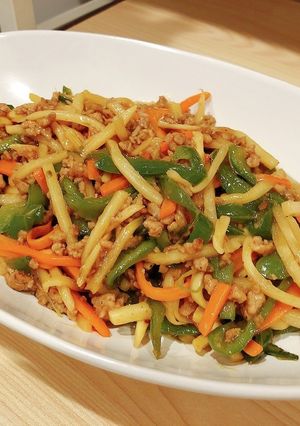 ひき肉のチンジャオロース-レシピのメイン写真