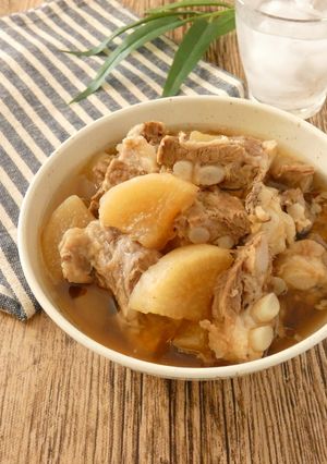 圧力鍋★豚バラ軟骨と大根のめんつゆ煮-レシピのメイン写真