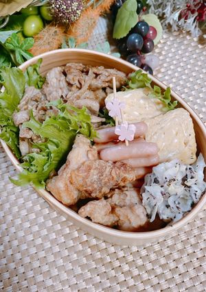 高校2年女子お弁当♥2021.11.04-レシピのメイン写真