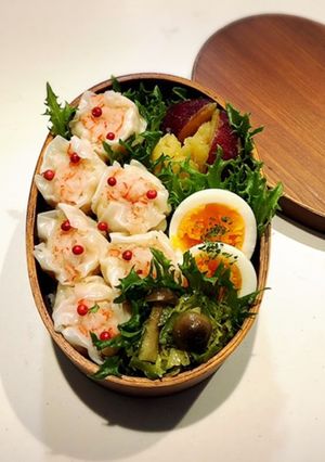 のっけ弁当2021.11.04カニ焼売-レシピのメイン写真