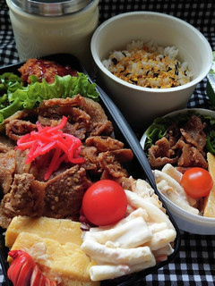 ❜21/11/4 生姜焼き弁当-レシピのメイン写真