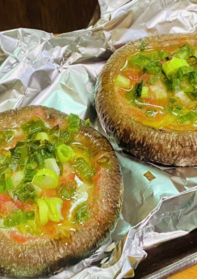 椎茸の梅バター焼き-レシピのメイン写真