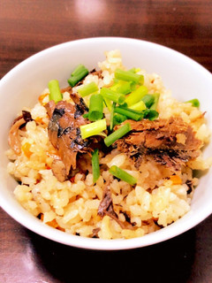 あの秋刀魚の蒲焼き釜飯を炊飯器で♬簡単!-レシピのメイン写真