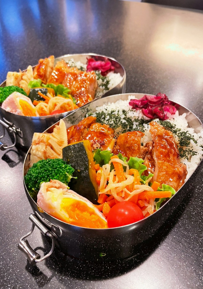 高校生弁当　鶏肉の照り焼き弁当-レシピのメイン写真