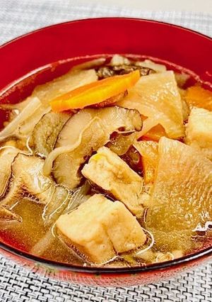 五目汁@つくば市学校給食-レシピのメイン写真