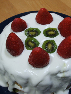 苺のホールケーキ-レシピのメイン写真