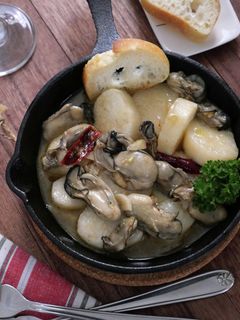 牡蠣と長芋のオイル煮-レシピのメイン写真