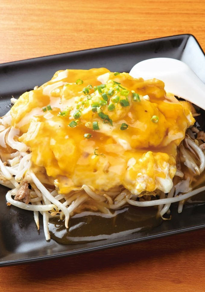 包丁要らず！ もやしとひき肉のあんかけ卵-レシピのメイン写真