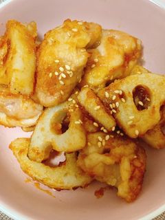 鶏モモとれんこんのバター醤油炒め-レシピのメイン写真