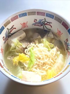 ダイエット中も食べたい!豆腐入りラーメン-レシピのメイン写真