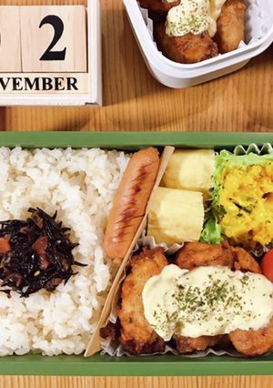 チキン南蛮弁当 21/11.2-レシピのメイン写真
