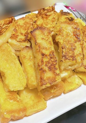 余ったパンの耳で簡単！フレンチトースト-レシピのメイン写真