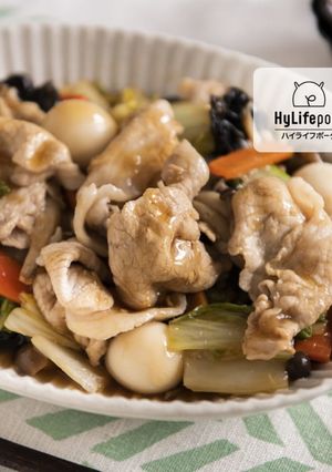 脂質を抑える！豚肉と白菜のとろ～りうま煮-レシピのメイン写真
